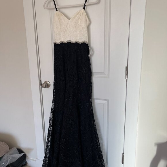 Tulle Black and White Prom/Wedding guest dress - Picture 6 of 11